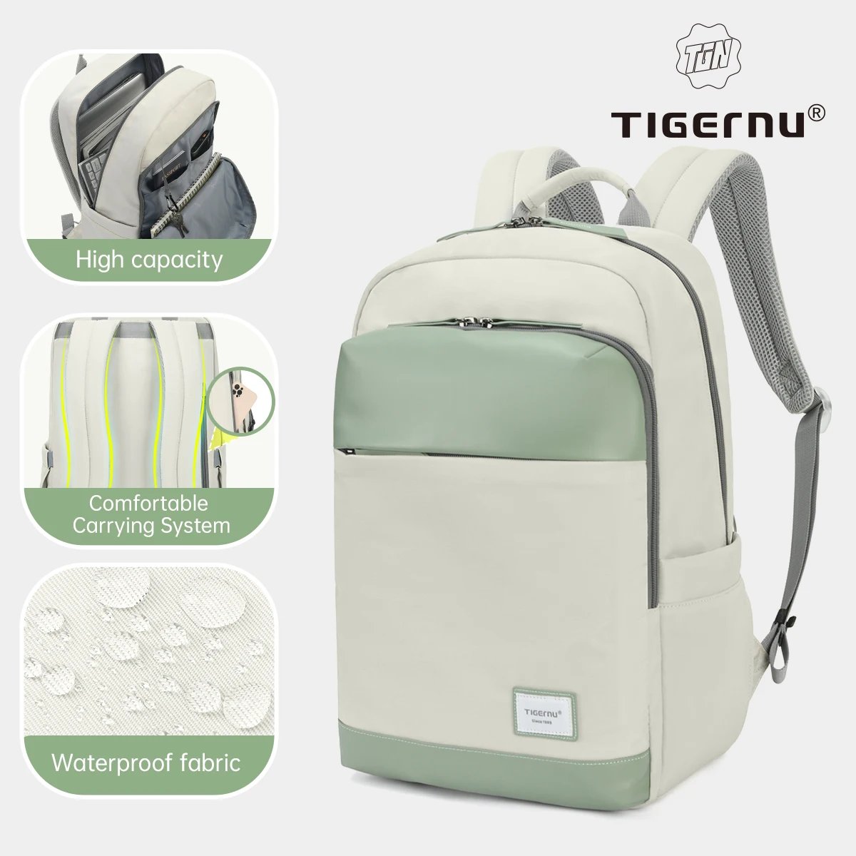 Lifetime Warranty Women Backpack 14 15.6inch Laptop Backpack Bag Female Travel Backpack For Women Girl School Backpack Schoolbag