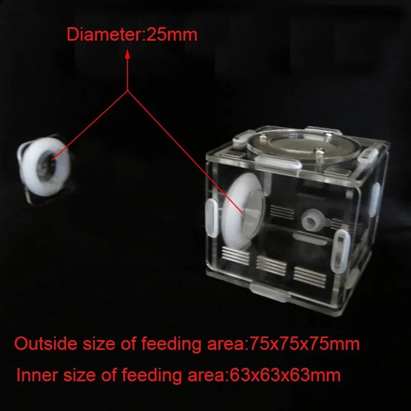 25mm Feeding area