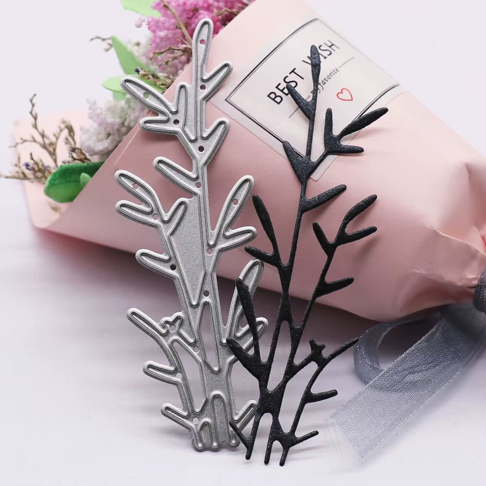 Grass Flower Metal Cutting Dies 2025 for Scrapbook Love Gita Album Paper Cards Decorative Crafts Embossing Folder Mold Die Cut