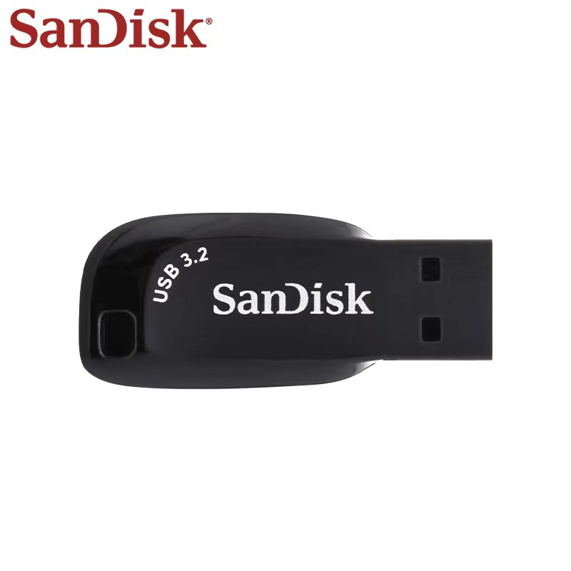 SanDisk Ultra Shift USB 3.2 Gen 1 Flash Drive CZ410 Black Pen Drive 512GB 256GB 128GB 64GB 32GB Max 100Mb/s Memory stick for PC
