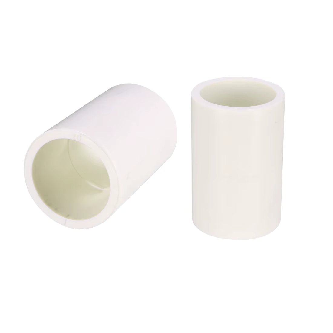 1-10Pcs 20/25/32/40/50mm Straight Metric PVC Pipe Fitting Coupling Adapter Connector Water Pipe Joints White/Blue