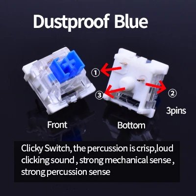 Dustproof Blue