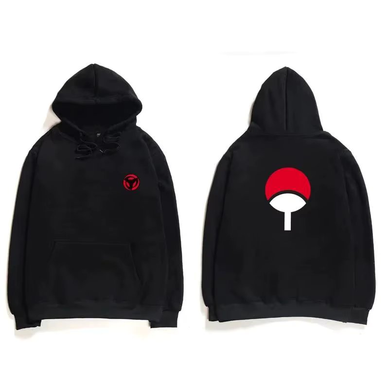 2024 New hooded fashion casual sweatshirt for men and women Ninja Sasuke hooded long-sleeved pullover couple sweatshirt