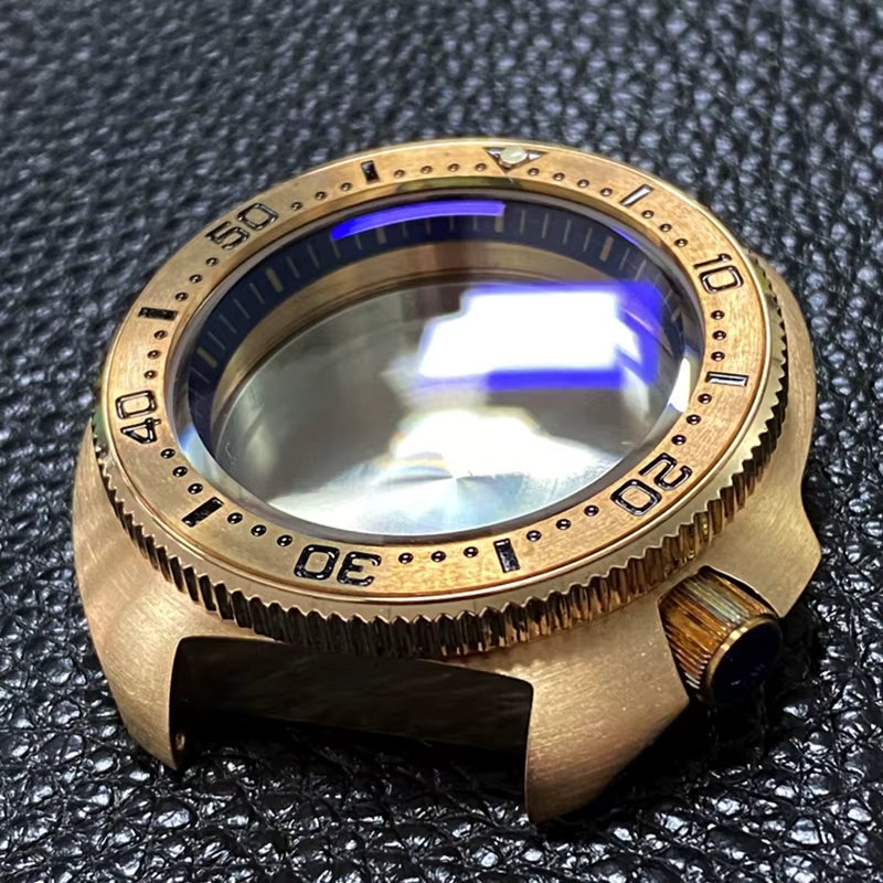 Cover Case Face Ring Insert For NH35A NH36A SKX007 Dial Movement Watch Tin Bronze Bezel Accessories