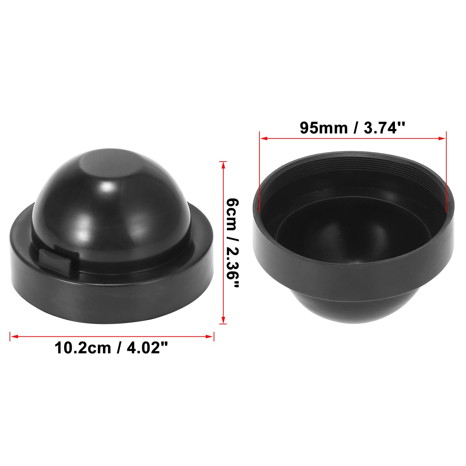 2pcs 95mm
