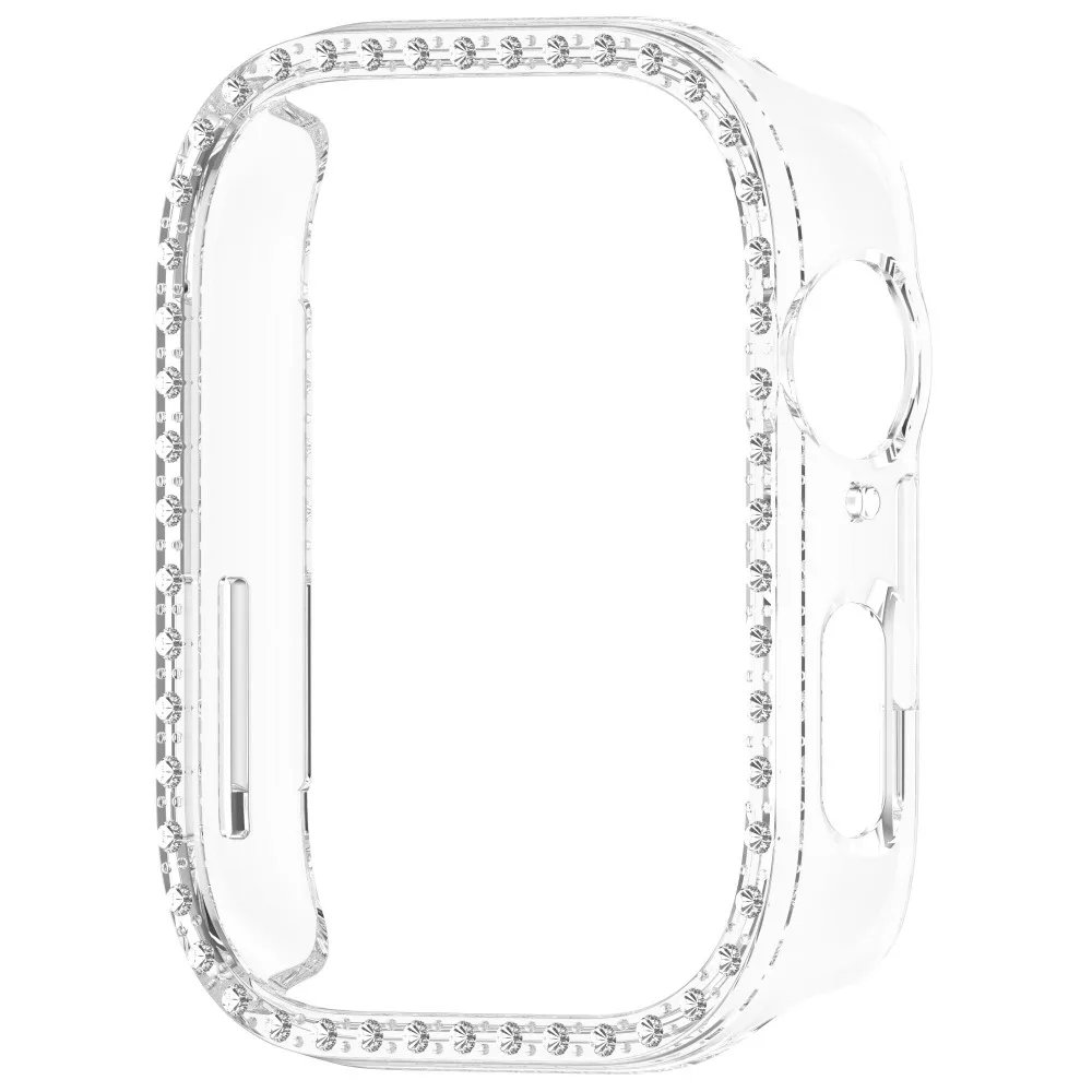 PC Diamond Protective Case Shell Smart Watch Diamond Bumper Accessories Anti-Scratch Screen Protector for Huawei Watch Fit 3
