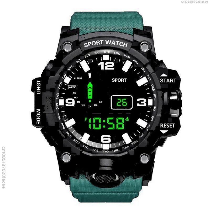 New Multifunctional Electronic Watch for Men Casual Simple Waterproof Sports mens watches Fashionable Wristwatch Accessories