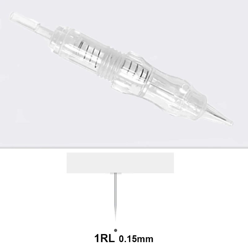 10/50/100pcs Screw Tattoo Permanent Makeup Needles For P300 black pearl machine Microblading Eyebrow lip Tattoo Supplies