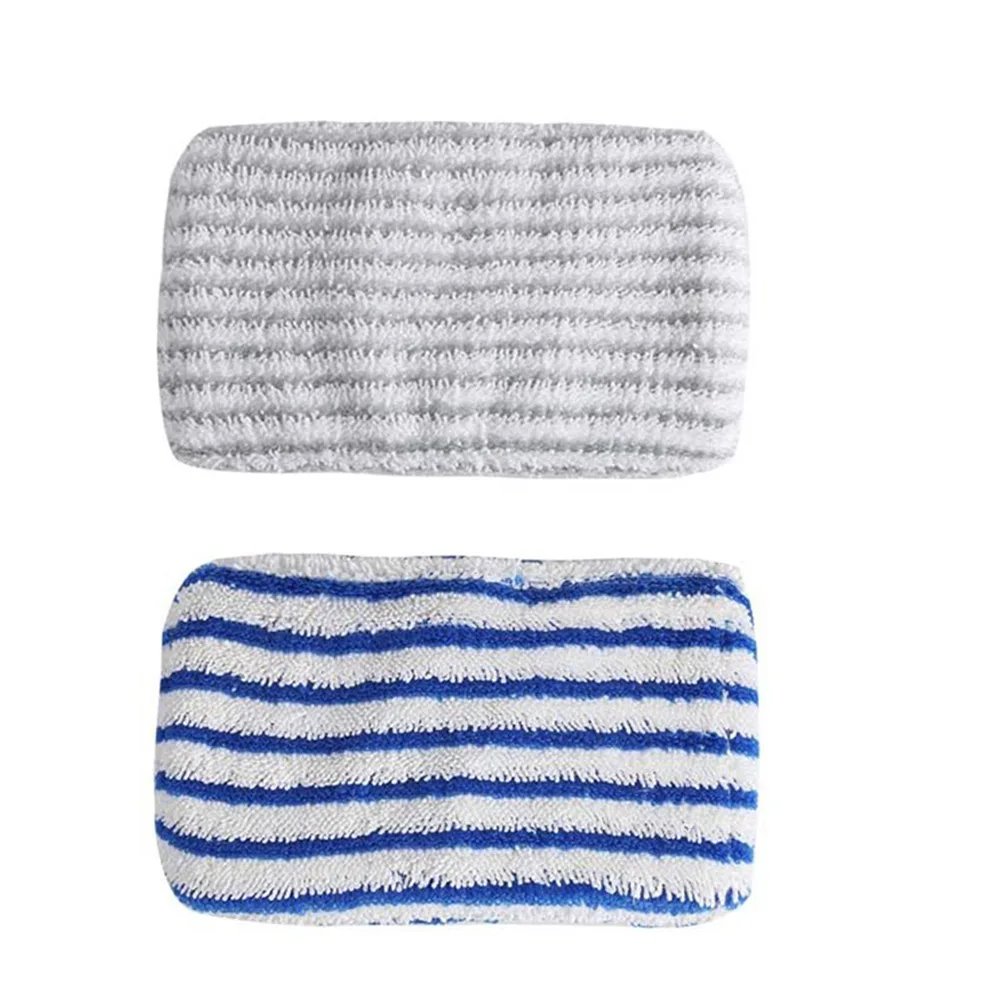 2pcs Microfibre Cloth Pads For Clean&Steam ZR005801 Cleaner Accessory Washable Reusable Household Cleaning Vacuum Parts