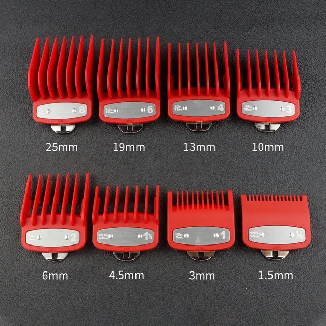 8PCS Red