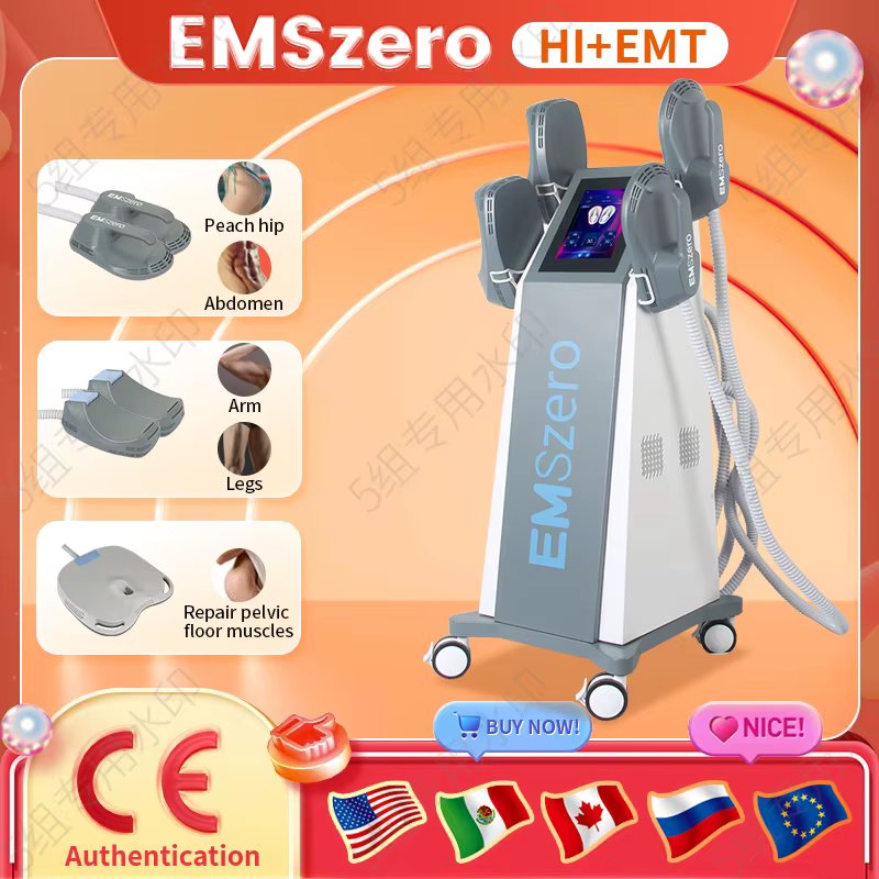 Professional EMSzero NEO 6500W RF Machine Hi-EMT Body Sculpting Fat Burning EMS Slimming Beauty Equipment
