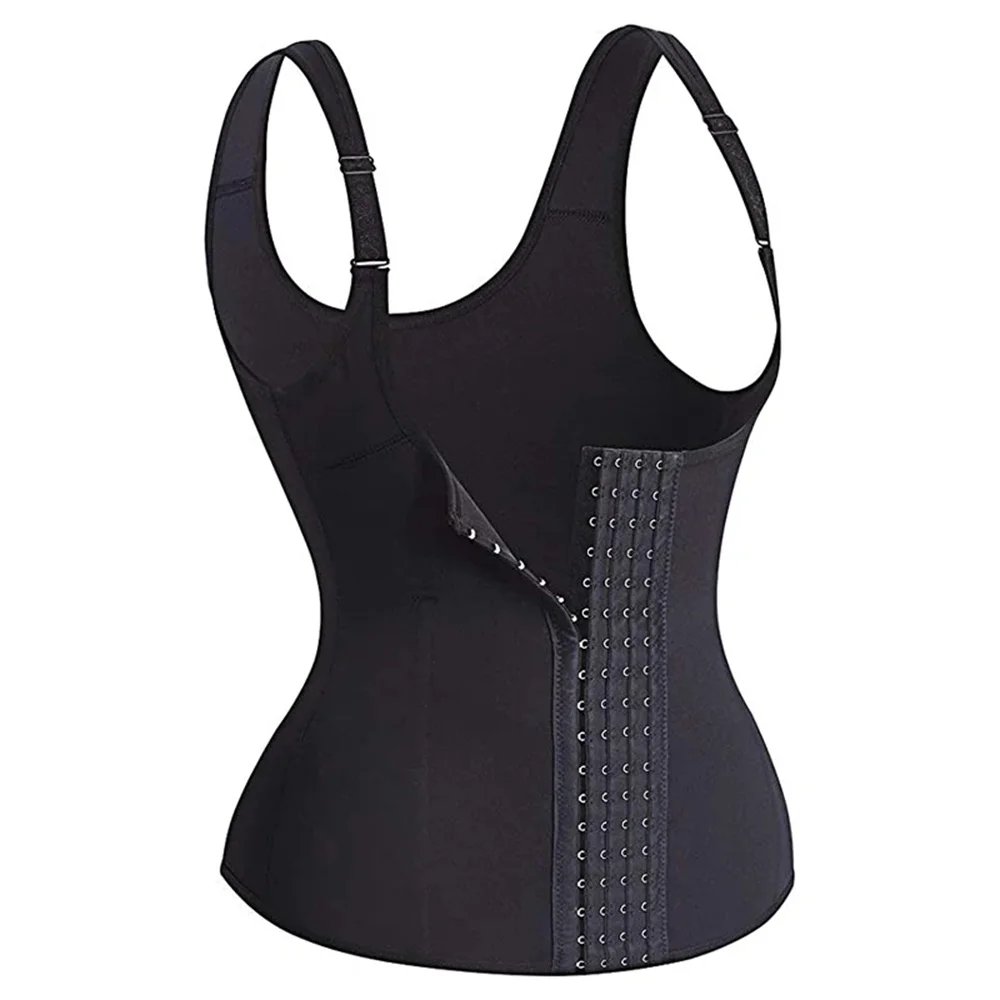 Women Shapewear Underbust Corset Body Shaper Latex Waist Trainer Steel Boned Corset Vest Waist Trainer Girdle Sport Workout
