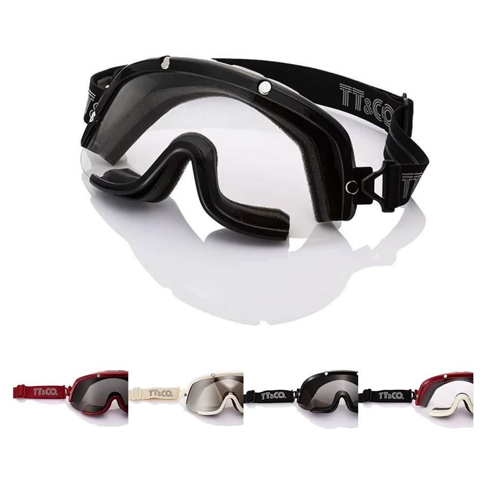 Retro Goggles Men's Women's Motocross Glasses TT&CO Goggles Motorcycle Glasses MTB ATV BMX Sunglasses Windproof Ski Goggles 2025
