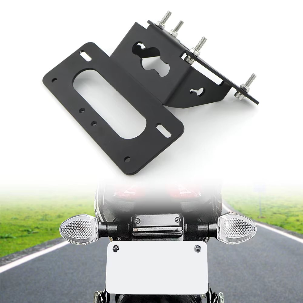 Fit For SUZUKI SV650 2017-2024 SV650X SV650 ABS License Plate Holder Fender Eliminator Rear Tail Tidy Registration Plate Kit