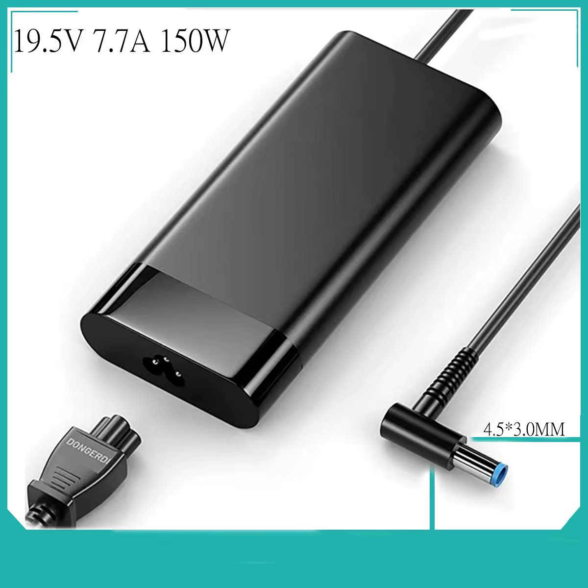 19.5V 7.7A 150W Slim AC Charger for HP OMEN 15 17 Pavilion 15 17 Laptop Zbook 15 G3 G4 G5 G6 TPN-CA11 TPN-DA09 L32661-001 917649