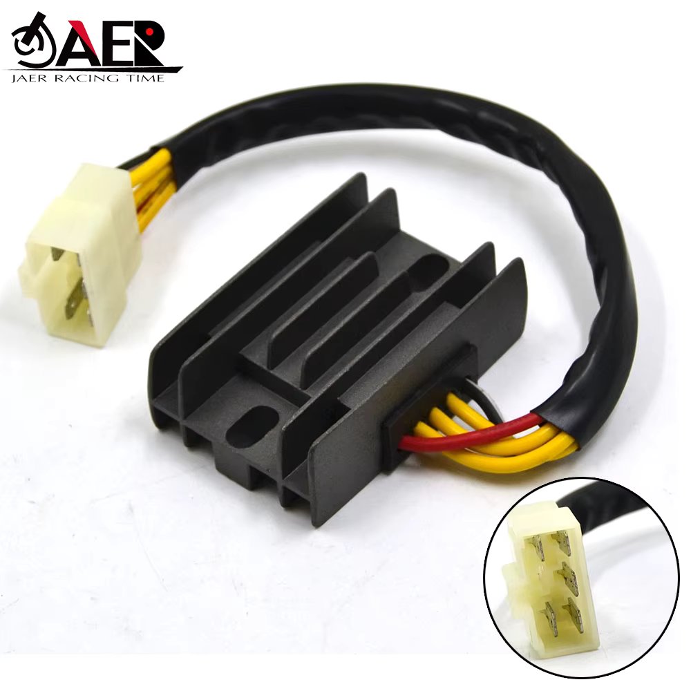 5 Pin Voltage Regulator Rectifier for Suzuki DRZ250 DR-Z250 2001-2009 LT-F160 LT-F250 LT-F300 LTF160 LTF250 LTF300 LT160