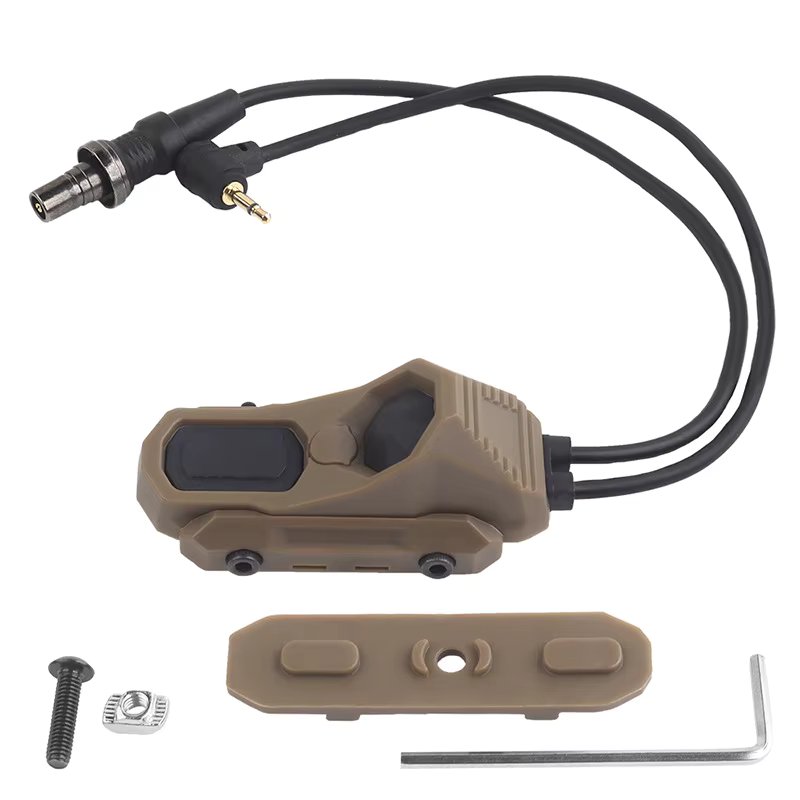 AXON remote control switch SF/2.5/crane plug, n-Line Dual Function Pressure Switch Flashlight PEQ NGAL Laser Pushbutton