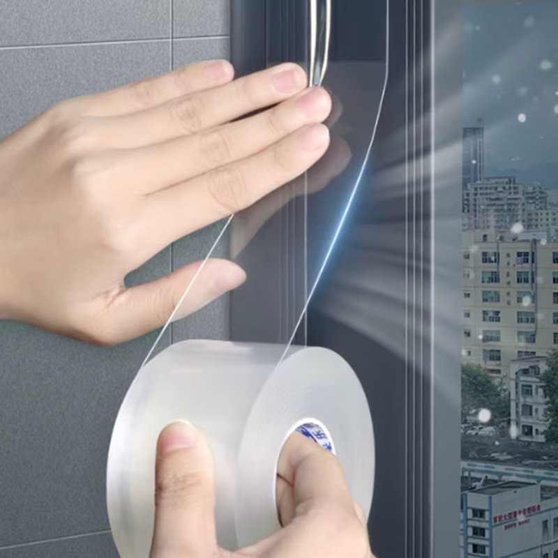 Windless windproof tape 50mm 70mm gap-free door gap windproof tape windproof windproof tape window sill windshield tape Shash windshield this