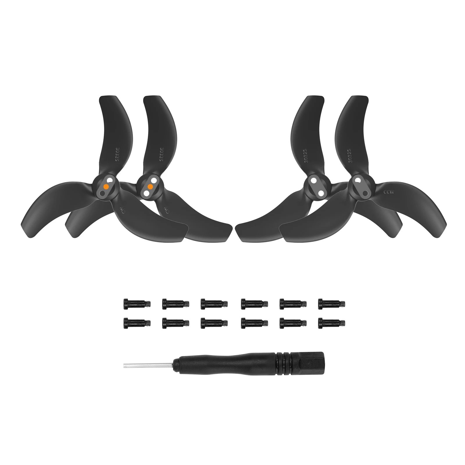 2 Pairs Propellers for DJI Avata 2 Drone Colorful 3032S Blades Powerful Replacement Spare Parts For Avata2 Drone Accessories