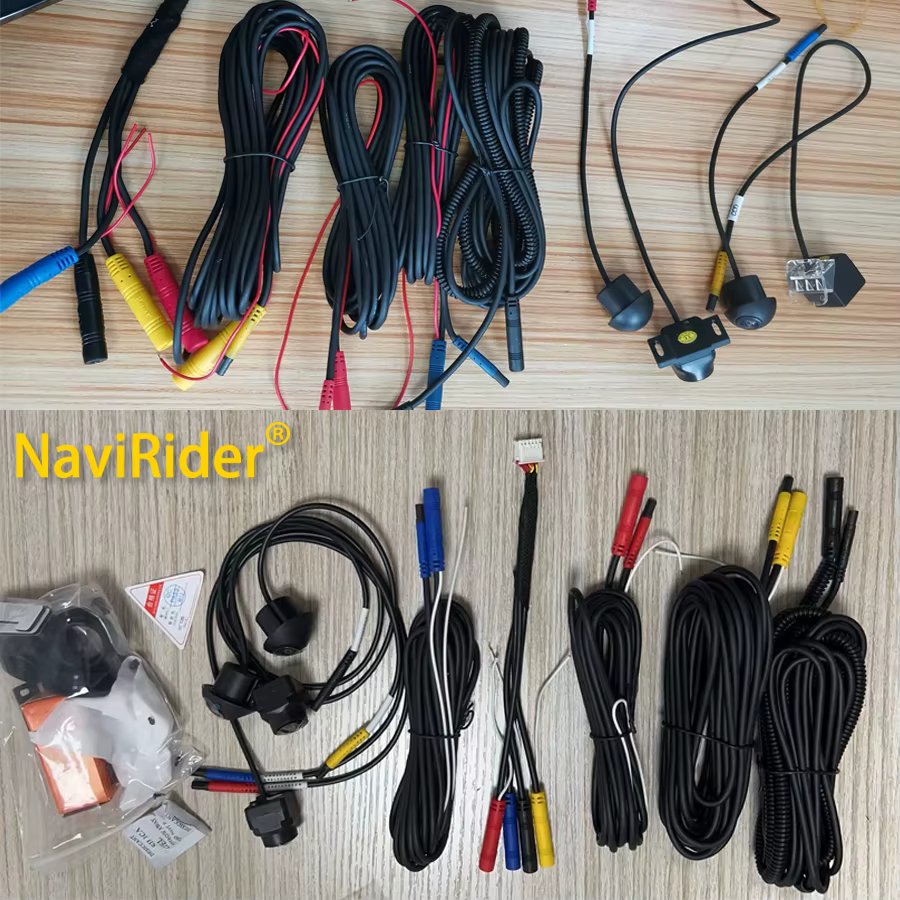 Car 360 Camera 1080p 3D WDR Surround View system 4 Channel DVR Recorder Car Surveillance System AccessoriesAndroid built-in360