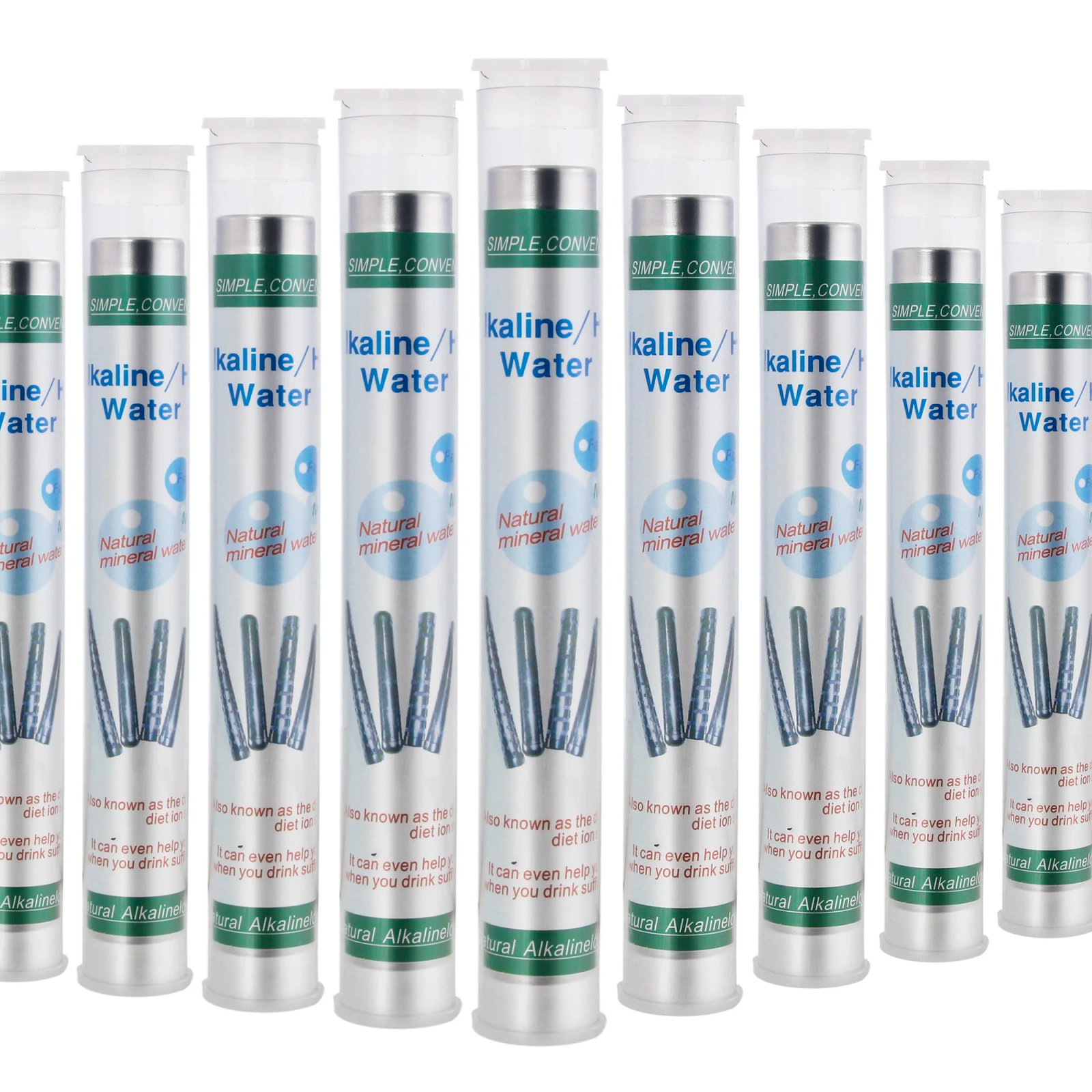 Alkaline Water Stick Hydrogen Negative Ion Water Drinking Ionizer PH Minerals Wand Purifier Filter Treatments Massager