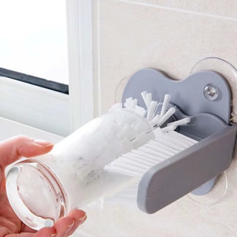 Suction Cup Brush Suction Cup Slayer Cup Brush Cup Cleaning Brush Dual Brush
