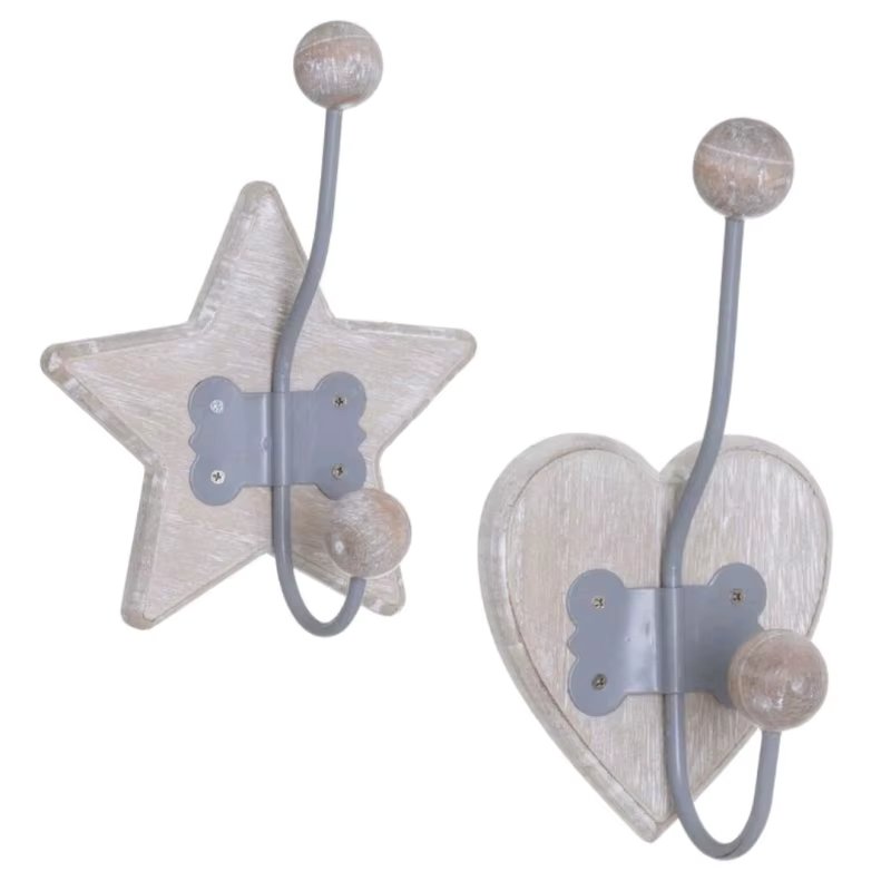 Wall hangers Set 2 Wall Hanger 1 natural wood hanger 967145