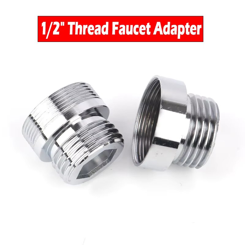 M20 M22 M24 Faucet Thread Adapter 1/2" Female Thread Shower Tap Adapter F20 F22 Kitchen Faucet Tap Connector Kitchen Accessories