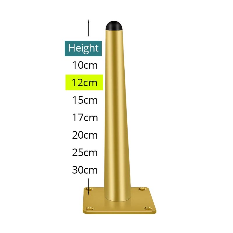 Gold Vertical 12cm
