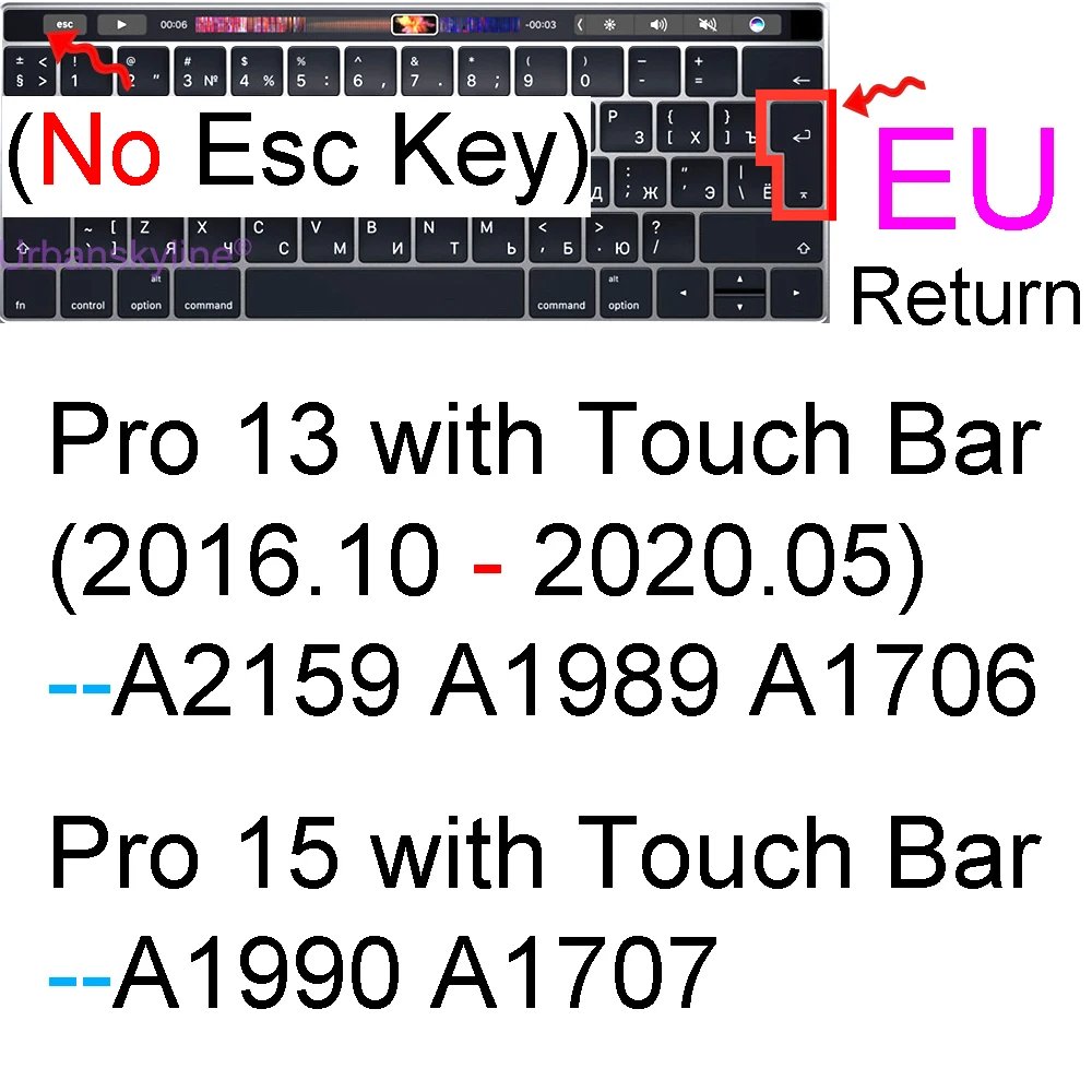 EU 13 15 Touch Bar