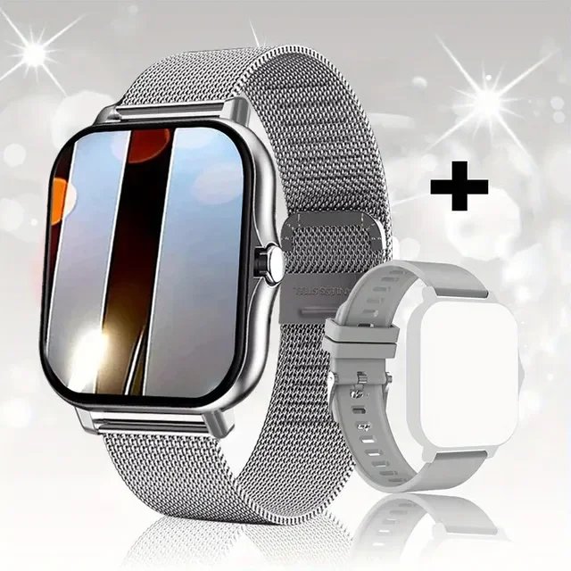 Double Strap Silver