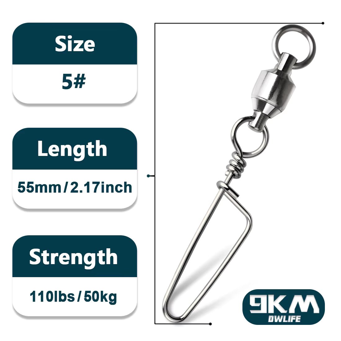 Size5 55mm 110Lbs
