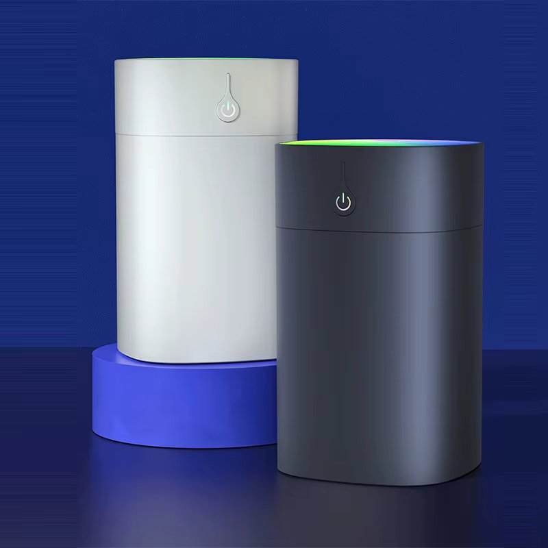 USB Mini Air Humidifier 400ml  Aroma Essential Oil Diffuser For Home Car Ultrasonic Mute Mist Maker Diffuser with LED Color Lamp