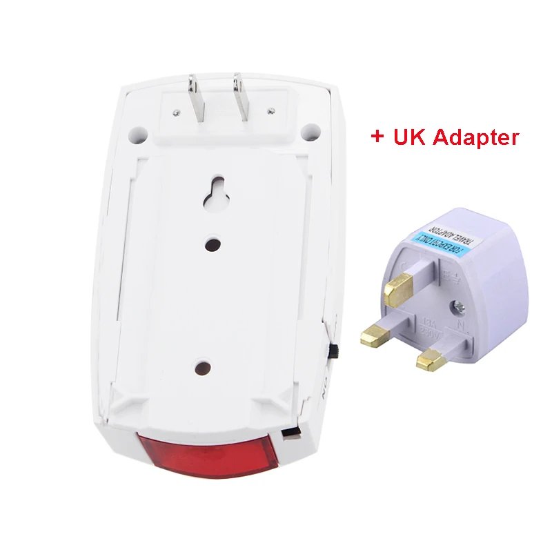 With UK Adapter