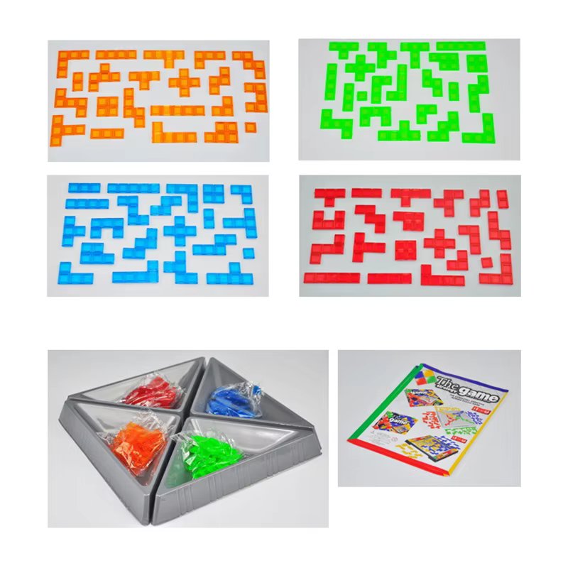 Blokus Board Game Educational Toys Squares Game Easy To Play For Children Kids Series Indoor Games Party Gift Kid Toys