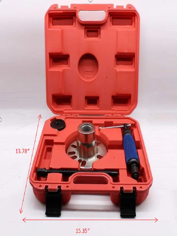 Red 10T Hydraulic Wheel Hub Tool Hydraulic Drive Shaft Extractor for Pushing Drive Shafts Out of Wheel Hubs