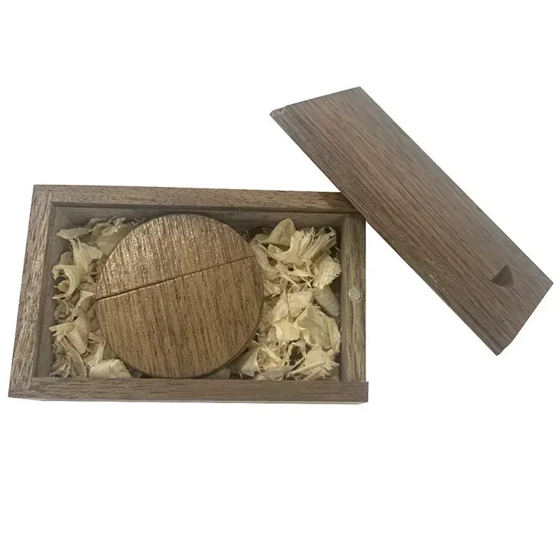 Walnut Square Box