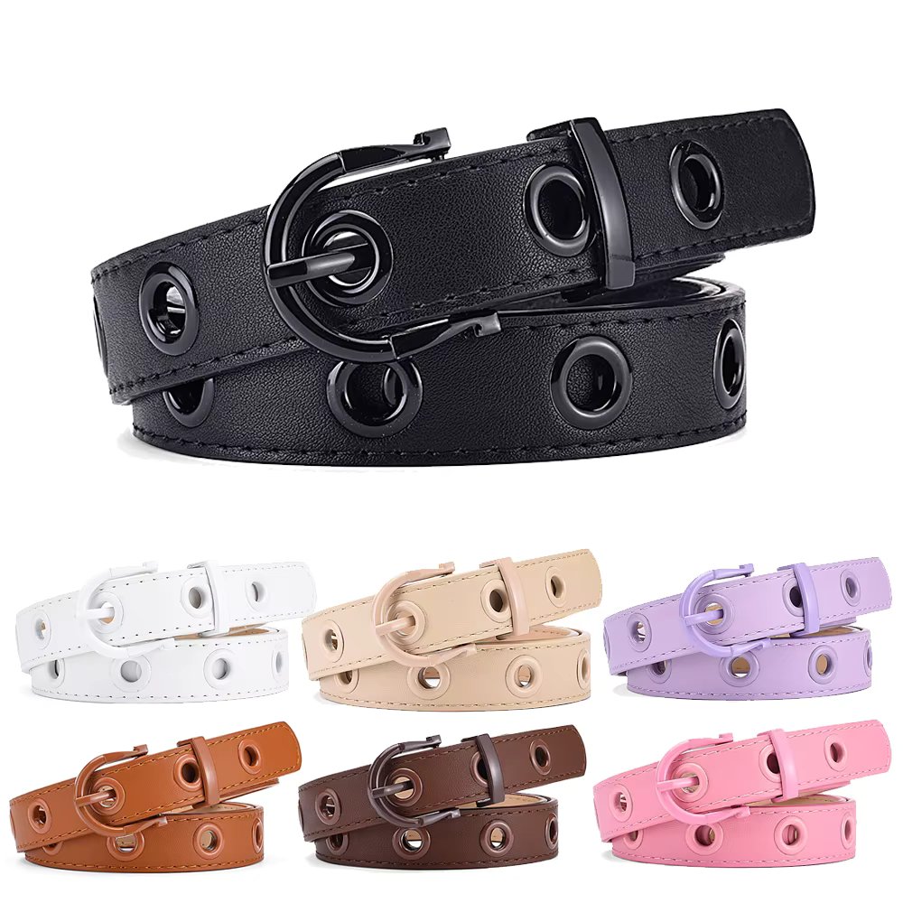 Unisex Women's and Men Punk Rock Belt Jeans and Pants