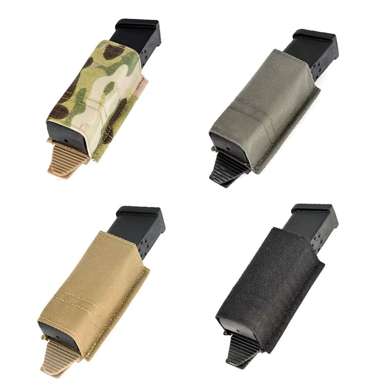 Tactical  9mm Single Magazine Pouch Vest Molle Mag Pouch Bags Toolkit bag
