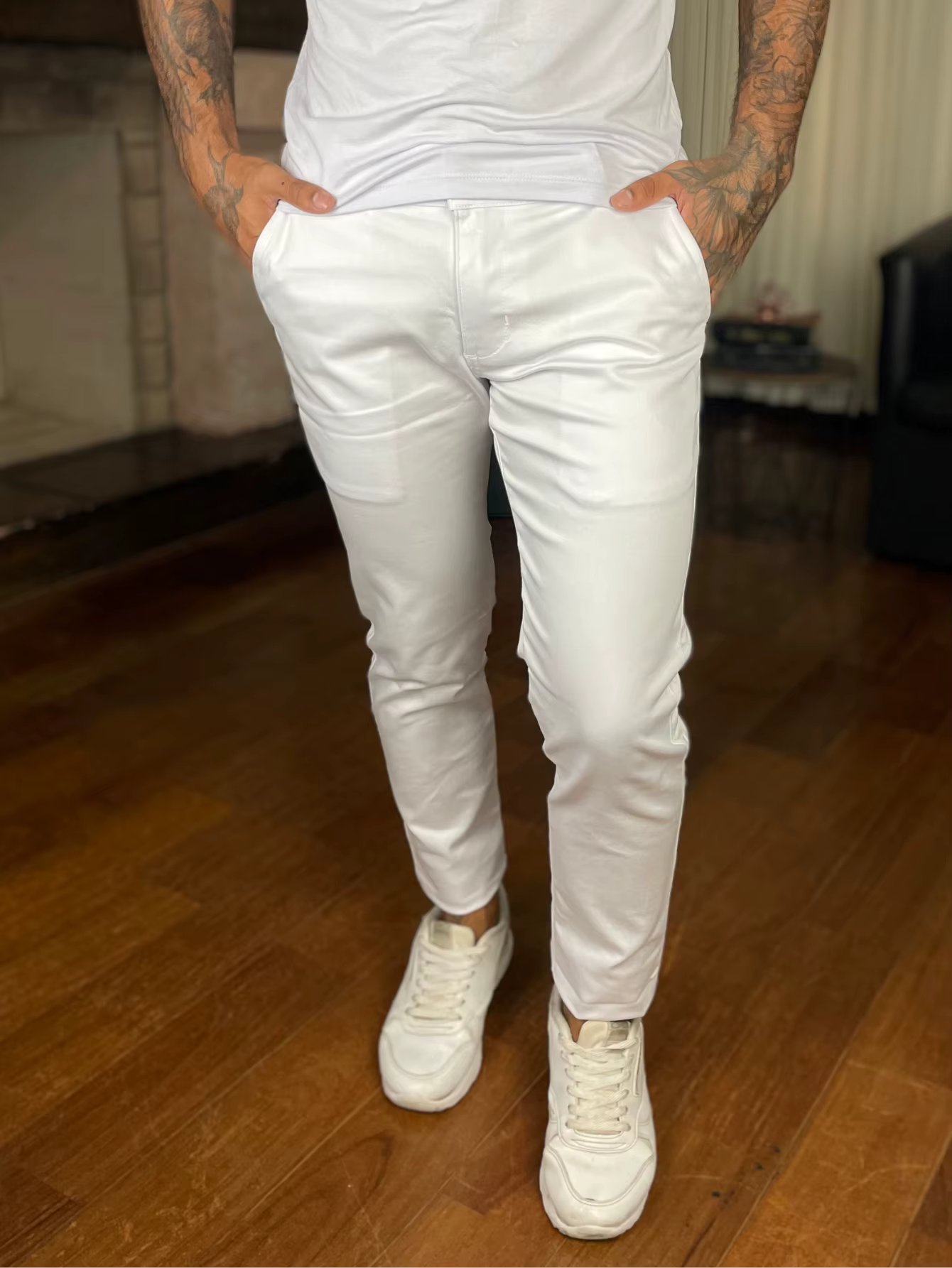 Men's Sport Pants White