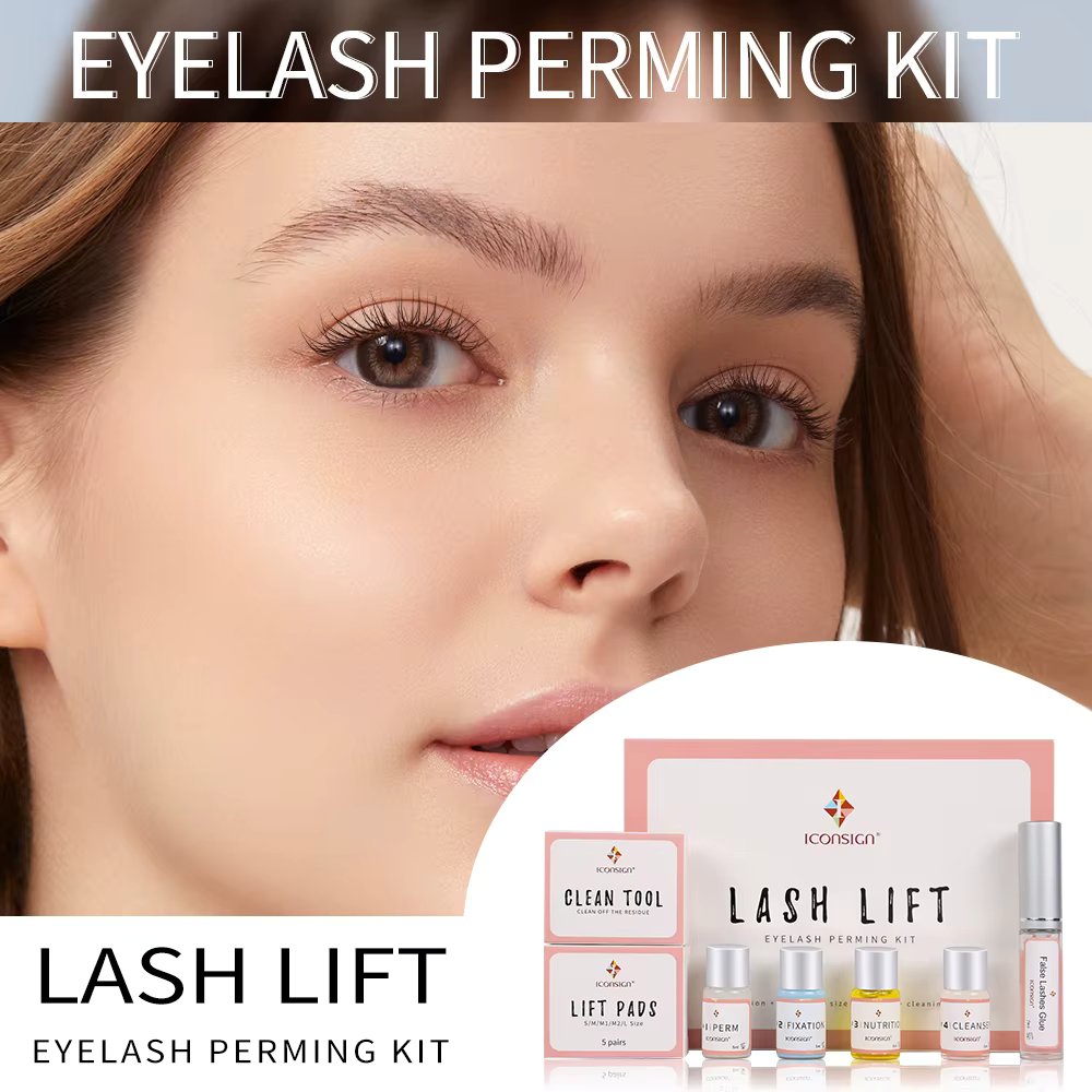 Dropshipping ICONSIGN Lash Lift Kit Lifiting Eyelash Enhancer Calia Set Lashes Perm Eyes Makeup Tools Can Do Your Logo