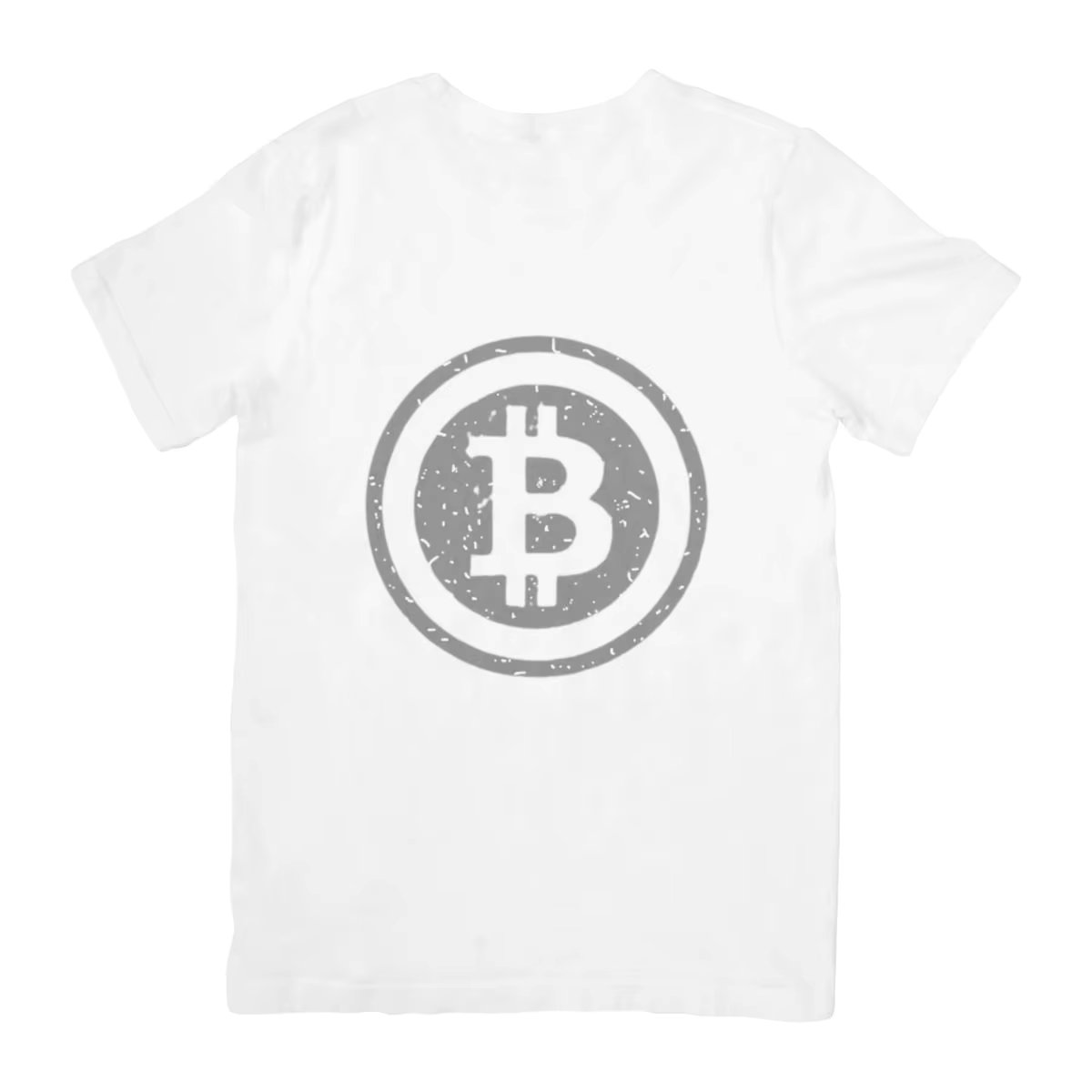 Men's Vintage Bitcoin Currency Investor T-Shirt Basic High Quality