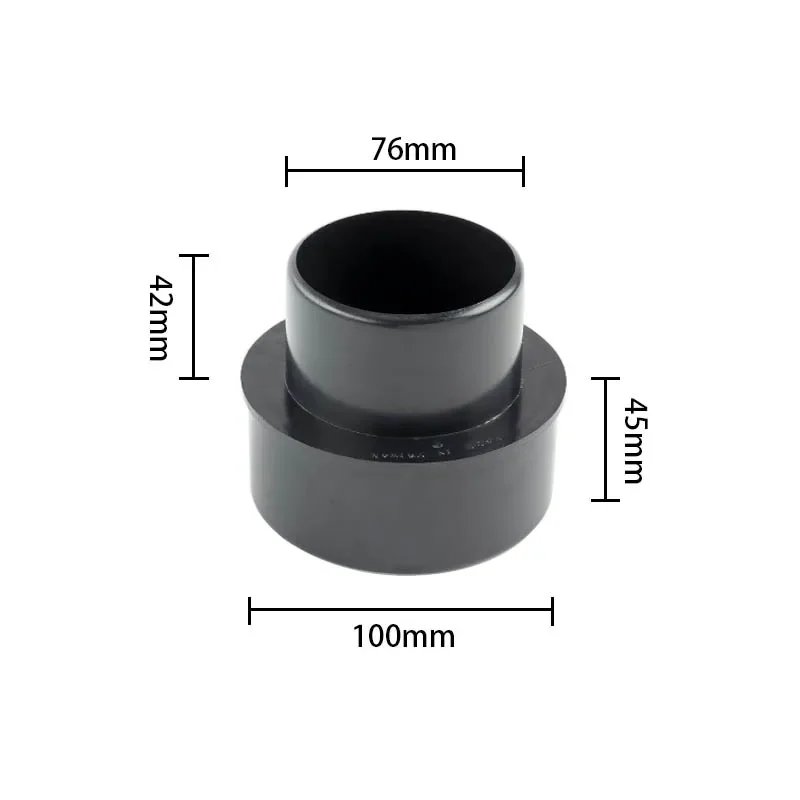 P 100 to 76mm