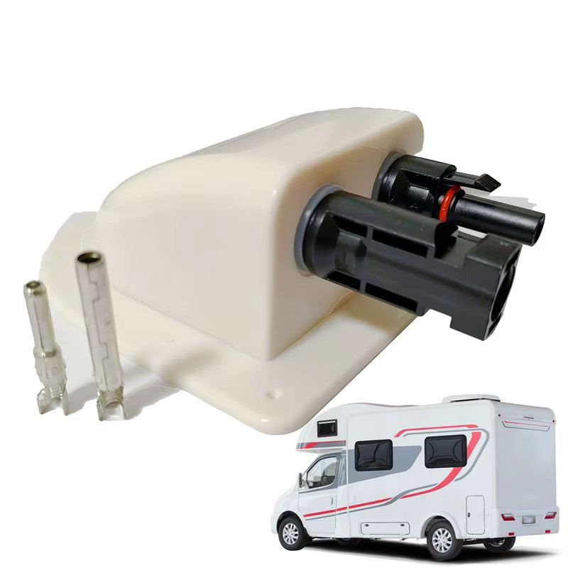 Solar Cable Entry Gland Photovoltaic Junction Waterproof Box Weather-Resistant Waterproof Junction Box For Motorhomes Caravans