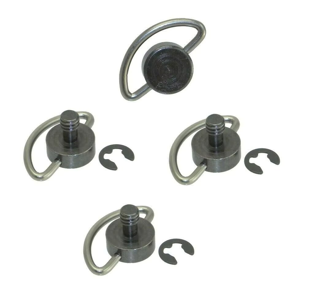 4 Replacement D-Ring Screw for QR Plate Manfrotto 200PL-14 RC2 / Bogen 3157N tripod camera
