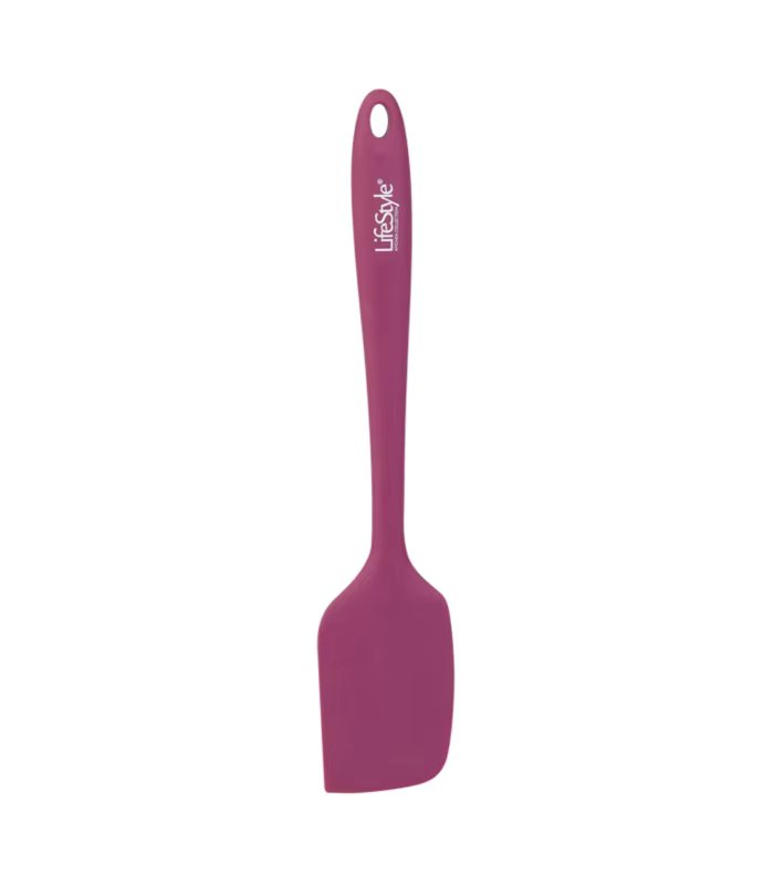 Tradineur-Purple silicone spatula for kitchen or pastry with 28x6 cm kitchen palette