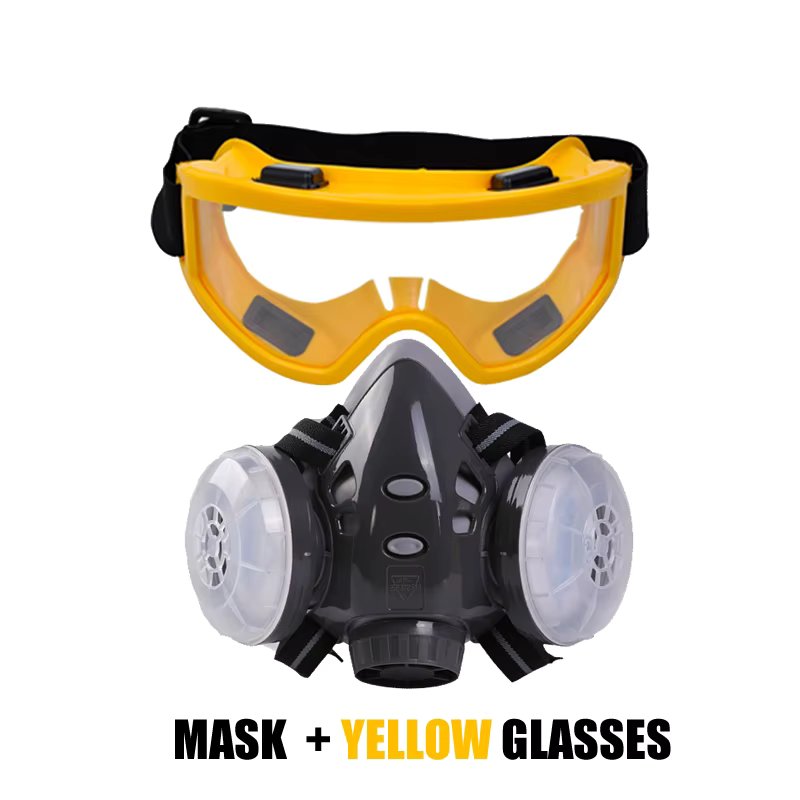 Mask Yellow Goggles