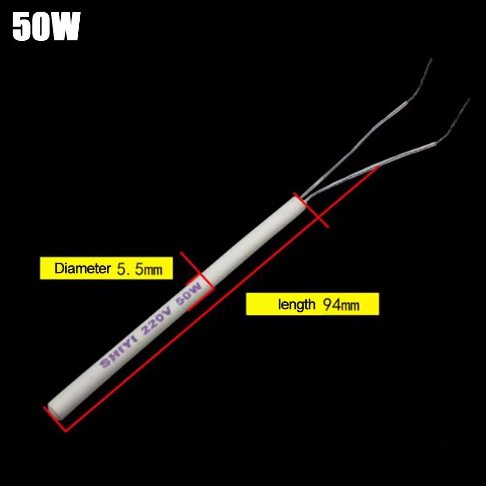 220v 20W/35W/50W/75W Electric Soldering Iron Heating Core Adjustable Temperature Ceramic Internal Heating Element for 908 908S