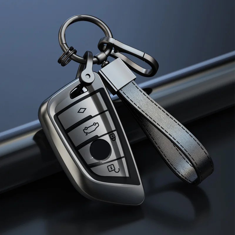 A grey keychain