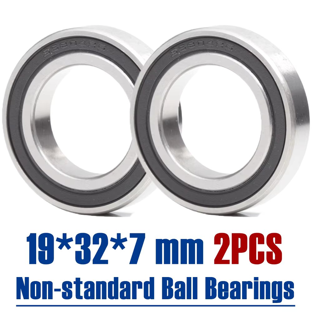 MR19327 Non-standard Ball Bearings 19*32*7 mm ( 2 PCS ) 6804/19 Bicycle Hub Front Rear Hubs Wheel 19327-2RS